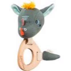 Ce n’est pas qu’un jouet pour divertir les enfants, mais également un accessoire qui aide au massage de leurs gencives et sou ...