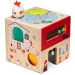 Lilliputiens Wooden Activity Cube Paulette 12 m+ 1 pcs