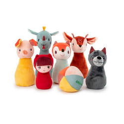 Jeu de quilles en tissu