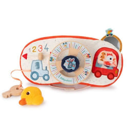 Panneau dactivités en voiture - Lilliputiens - 83526 - Jeu déveil - 3 ans - Intérieur