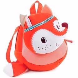Sac à dos - LILLIPUTIENS - Alice - Souple - Mixte - Enfant - Blanc