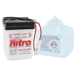 Batterie Nitro 6n4-2a-4 6v 4 Ah