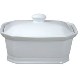 Terrine - COSY & TRENDY - Pâté - 20x14.5x8.5cm - 1000ml - Porcelaine avec couvercle
