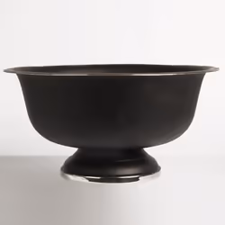 Seau à champagne noir / inox D41xH20cm BLACK-