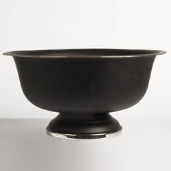 Seau à champagne noir / inox D41xH20cm BLACK-