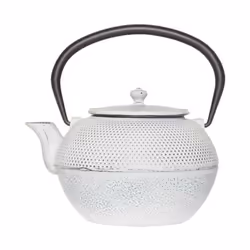 Cosy&trendy - théière en fonte émaillé 1.2l blanc - 0916264