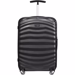 Samsonite Lite Shock, Chariot, Casque à coque dure, Noir, Cabine, Polypropylène (PP), 4 roue(s)