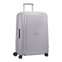 Samsonite S'Cure Spinner, Chariot, Argent, Large, Polypropylène (PP), 4 roue(s), Roulette pivotante