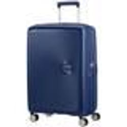 Valise Moyenne - American Tourister - Soundbox Exp Spinner - Bleu NAVY - 4 Roulettes - ABS