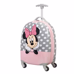 Samsonite 106711-7064, Roue, Gris, Rose, Minnie Glitter, Acrylonitrile-Butadiène-Styrène (ABS), 4 roue(s), Roulette pivotante