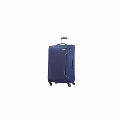 American Tourister 5414847857454, Chariot, Carapace molle, Marine, Polyester, 4 roue(s), Verrouillage à combinaison