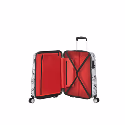 American Tourister Wavebreaker Disney Roue Noir, Rouge, Blanc, Jaune 36 L Acrylonitrile-Butadiène-Styrène (ABS)