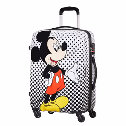 American Tourister 64479-7483, Chariot, Multicolore, Acrylonitrile-Butadiène-Styrène (ABS), Polycarbonate, 4 roue(s), Roulett ...