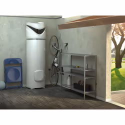 Ariston NUOS PRIMO HC 240 SYS verticale Hybride (avec et sans réservoir) Système de chauffe-eau combiné Blanc