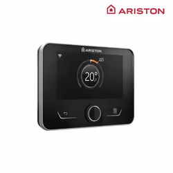 Thermostat filaire modulant programmable - Ariston SENSYS HD noir - compatible toute chaudières / PAC Ariston