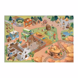 Un Amour De Tapis est une PME française, son entrepôt est en Essonne. tapis enfant 100x150 rectangle tissé multicolore ALAMO  ...