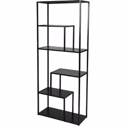 Cette bibliothèque design de la collection EWEN s'avère d'une efficacité redoutable pour créer du rangement tout en renforçan ...