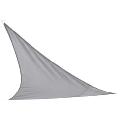 Fornord - Voile d'ombrage 3x3x3 m gris clair - Gris clair
