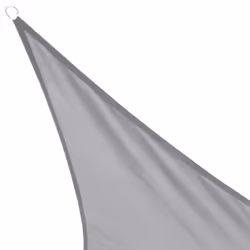 Fornord - Voile d'ombrage 3x3x3 m gris clair - Gris clair