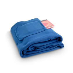 Plaid Confort Polaire Avec Manches Et Poche Téléphone Bleu Pcp1914 De La Marque Garnier