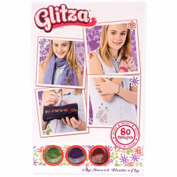Faujas Bte/glitza art sweet butterfly 80 d, Multicolore, Fille, 6 an(s), Carton, Consumer Unit ou UVC unité de vente consomma ...