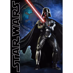 Moose Toys Star Wars - Tapis Dark Vador, Multicolore, Synthétique, Garçon/Fille, 3 an(s), CE, 1,3 kg