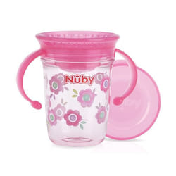 Nuby NV0414019PINK Gobelet antifuite 240 ml Gobelet verseur