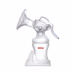Nuby Manual breast pump 240ml, 240 ml, Manuel, Transparent
