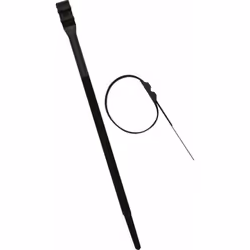 Caractéristiques du lot de 100 colliers de câblage - 9x260mm - Zenitech : Modèle : lot de 100 colliers de câblage Couleur(s)  ...