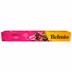 Belmio LUNGO FORTE, Capsule de café, Lungo, 10 tasses, Rose, Boîte, 10 pièce(s)