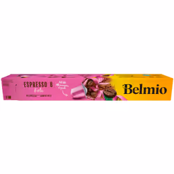 Belmio ESPRESSO FORTE, Capsule de café, Espresso, Non-torréfié, 10 tasses, Rose, Boîte