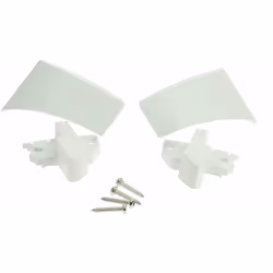 Embouts barre de charge droit et gauche pour stores 5003 blanc Store 5003 Modèle : 5003 Coloris : Blanc Store 5003 Modèle : 5 ...