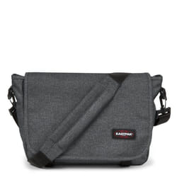 Eastpak Jr Black Denim Nylon, Polyester Noir Sac à bandoulière