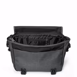 Eastpak Jr Black Denim Nylon, Polyester Noir Sac à bandoulière