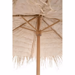 Grand Parasol Paille Naturel 250X250X270Cm