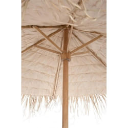 Grand Parasol Paille Naturel 250X250X270Cm