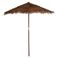 Paris Prix Parasol en Bois Cocotier - Marron 250 cm