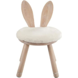 Chaise Enfant en Bois Oreilles de Lapin 0000000