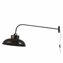 Lampe Murale Lounge Métal Noir