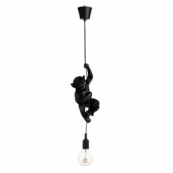 Paris Prix Suspension Design Singe Déco - Noir