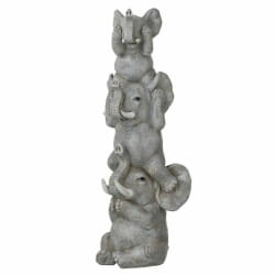 Paris Prix Éléphants Déco Gris