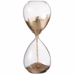 Sablier de decoration - verre
