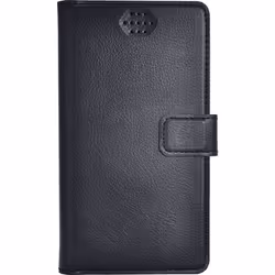 The Kase 30019314, Folio porte carte, Samsung Galaxy A3, Sony Xperia Z1 Compact, etc., 8,89 cm (3.5"), Noir