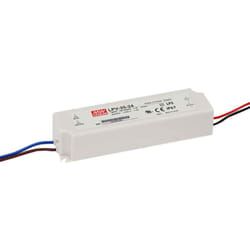Mean Well - Transformateur led 35W 90-264V à 12V dc étanche IP67 LPV-35-12 LPV-35-12