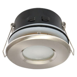 Led Line - Spot Encastrable salle de bain Nickel satiné Rond GU5.3 MR16 IP44 w 245442