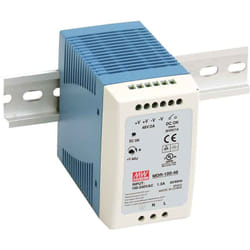 Mean Well - Transformateur pour rail din armoire électrique 100W à 12V dc MDR-100-12 MDR-100-12