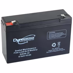 Dyno Europe ACCU ACIDE-PLOMB 6 V - 10 Ah 151 x 50 x 101 mm ACCU ACIDE-PLOMB 6 V - 10 Ah 151 x 50 x 101 mm