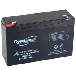 Toolland - Dyno Europe accu acide-plomb 6 v - 10 Ah 151 x 50 x 101 mm
