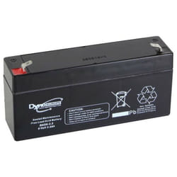 Dyno Europe accu acide-plomb 6 v - 3.2 Ah 134 x 34 x 66 mm