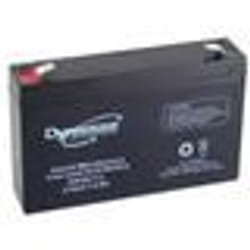 Accu acide-plomb 6v-7.2ah 150x34x100mm